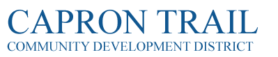 Capron Trail Community Development District Logo